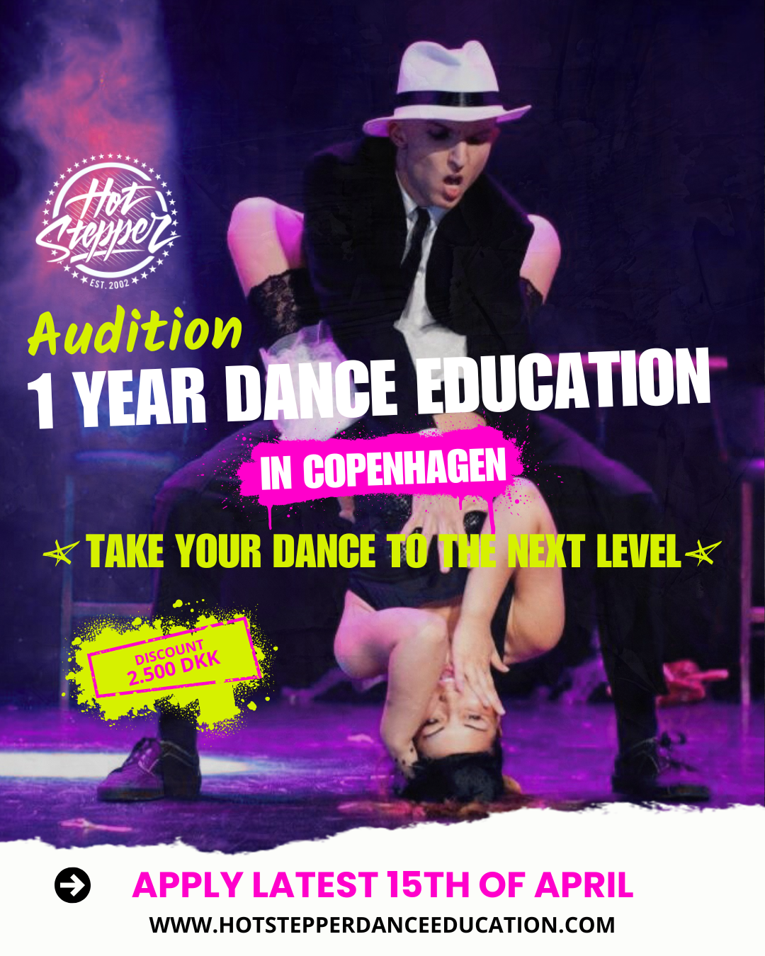 hotstepper dance education flyer 2021